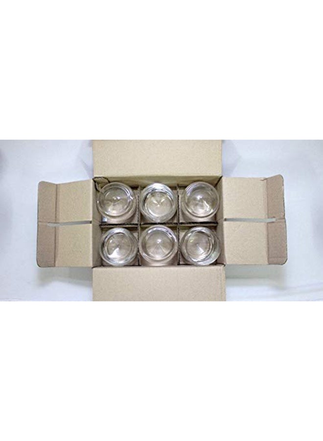 Ocean 6 Piece Cuba Rocking Glass Set, 270ml Capacity - Clear - Image 4